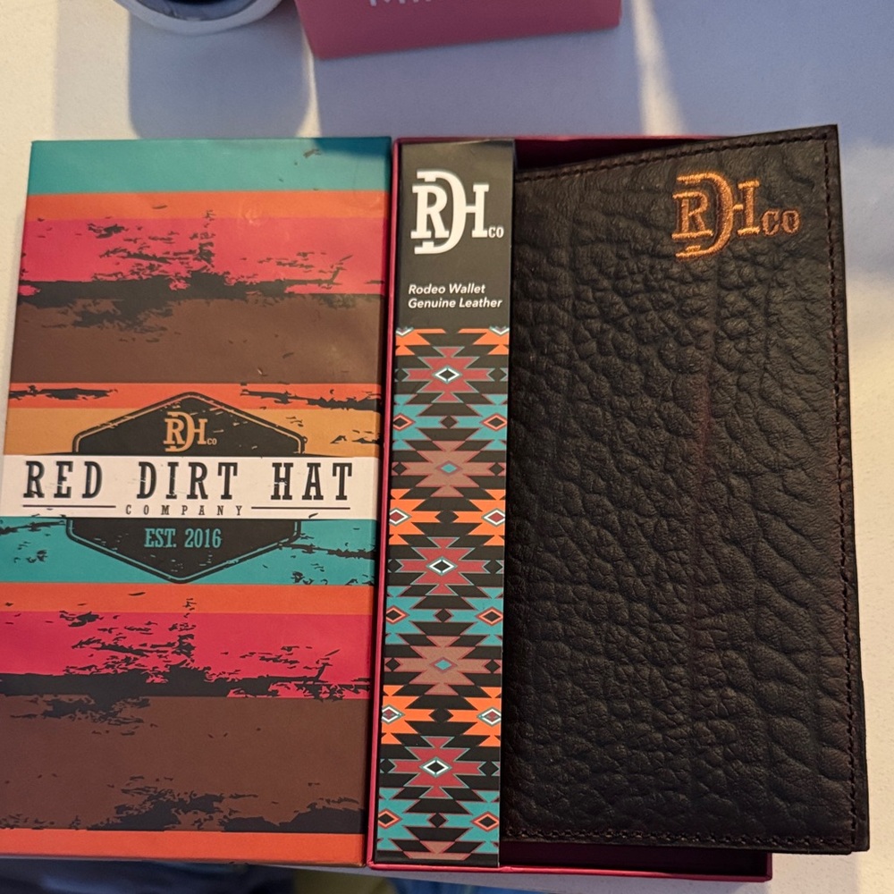 Black and brown Leather Rodeo wallet